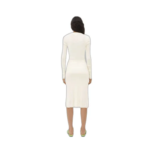 Light Wool Midi Skirt