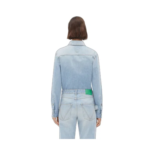Light-Bleached Denim Shirt