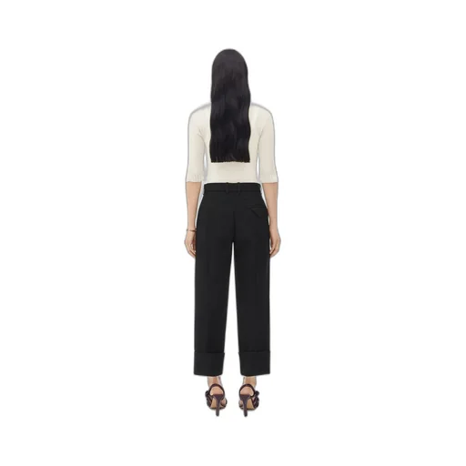 Lapeled Ottoman Light Cotton Pants