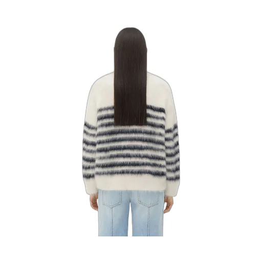 Heavy Marinière Mohair Sweater