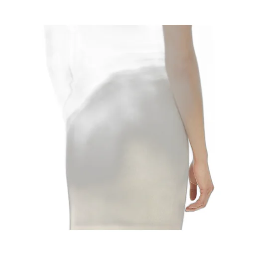 Two-In-One Light Cotton Midi Skirt
