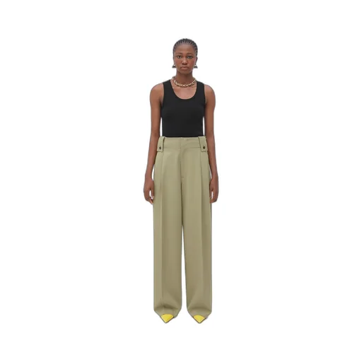 Wide Leg Cotton Pants