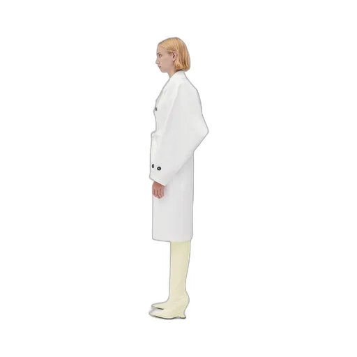 Cotton Canvas Trench Coat