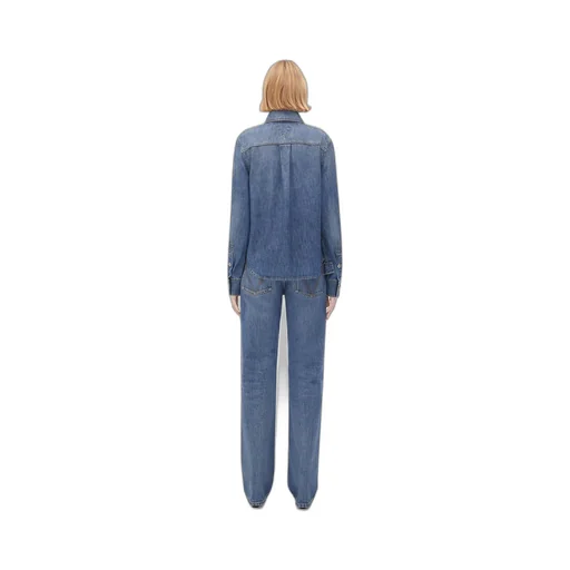 Light Washed Denim Shirt