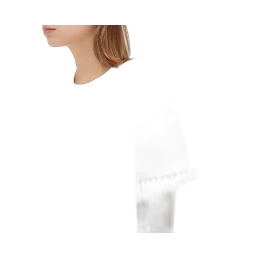 Double Layer Striped Cotton T/Shirt