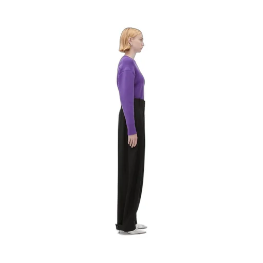 Wide Leg Wool Pants