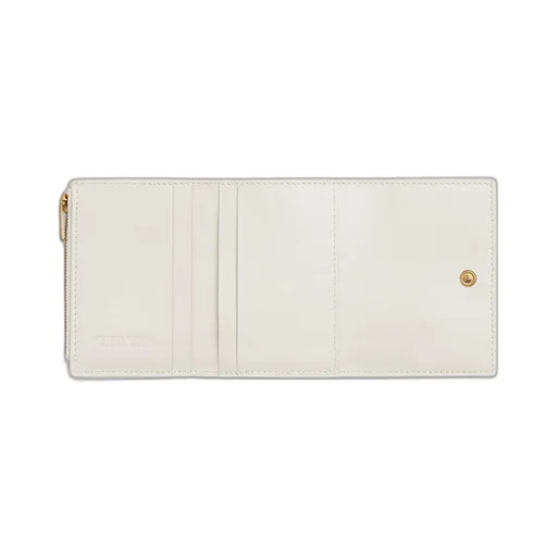 Small Cassette Tri-Fold Zip Wallet