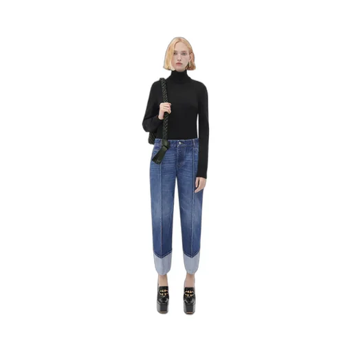 Curved Shape Denim