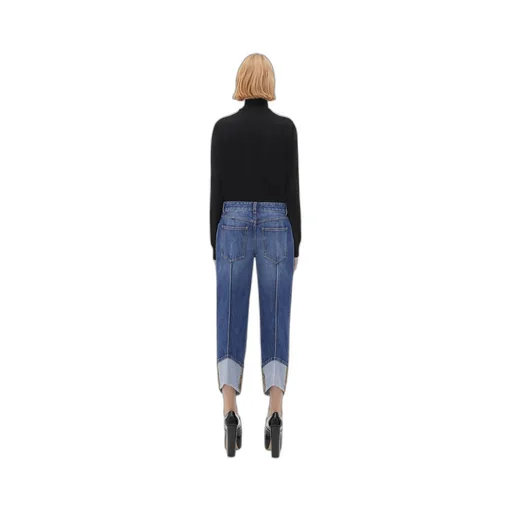 Curved Shape Denim