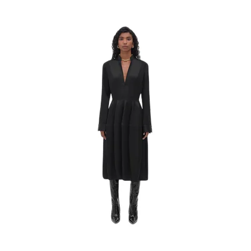 Silk Twill Dress