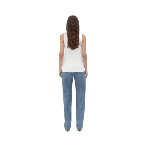 Stretch Rib Cotton Tank Top