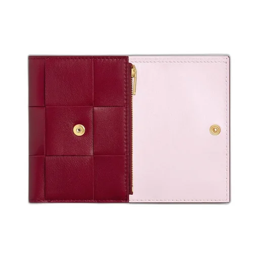 Cassette Tri-Fold Zip Wallet