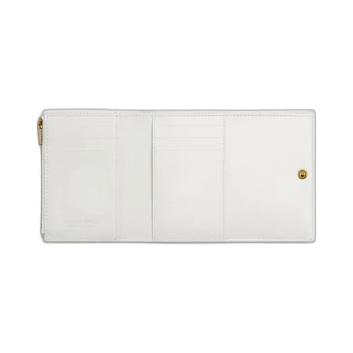 Cassette Tri-Fold Zip Wallet