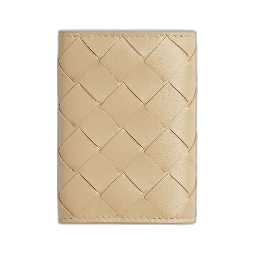 Intrecciato Tiny Tri-Fold Zip Wallet