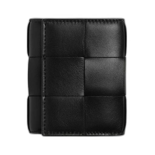 Cassette Tri-Fold Wallet With Detachable Card Case