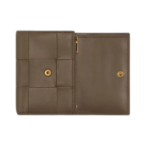 Cassette Tri-Fold Zip Wallet