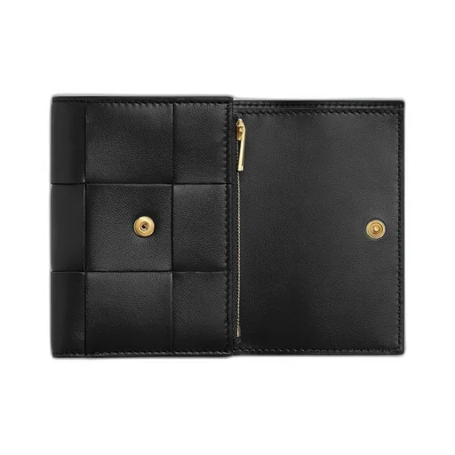 Cassette Tri-Fold Zip Wallet