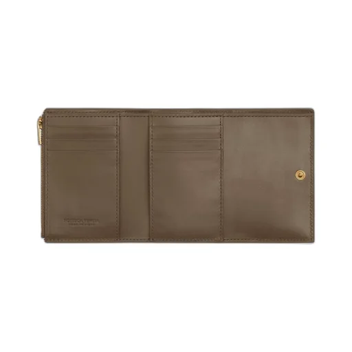 Cassette Tri-Fold Zip Wallet