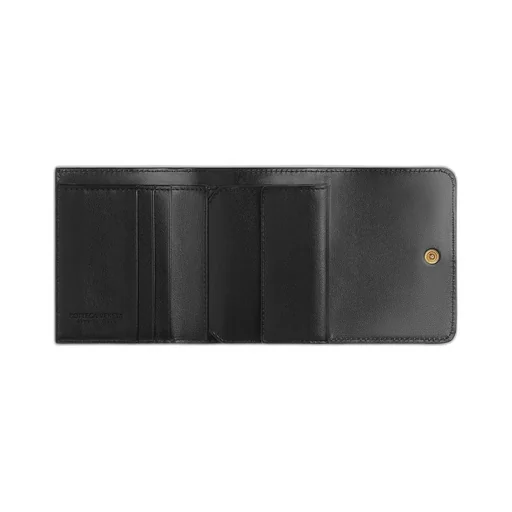 Intrecciato Tri-Fold Wallet
