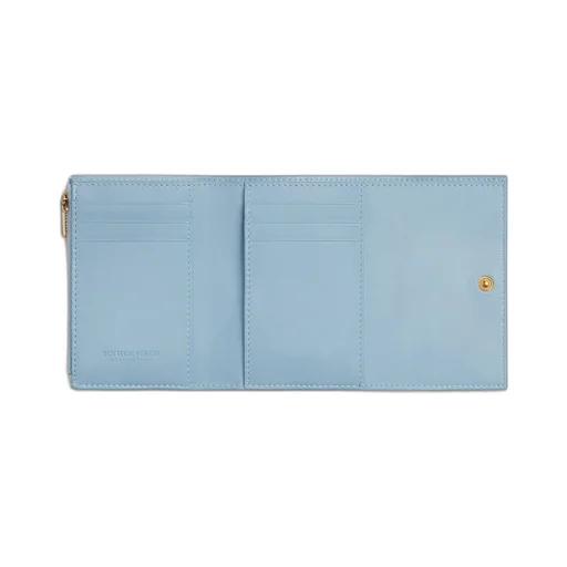 Cassette Tri-Fold Zip Wallet
