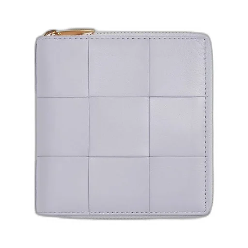 Small Cassette Compact Zip Around Wallet