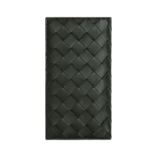 Slim Intrecciato Long Wallet