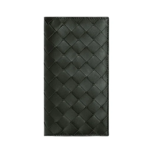 Slim Intrecciato Long Wallet