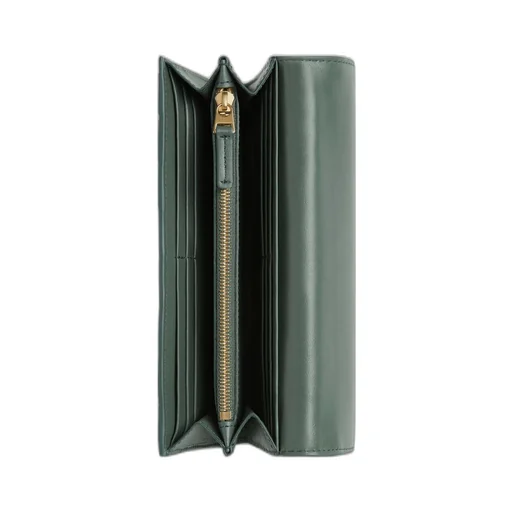 Intrecciato Large Flap Wallet