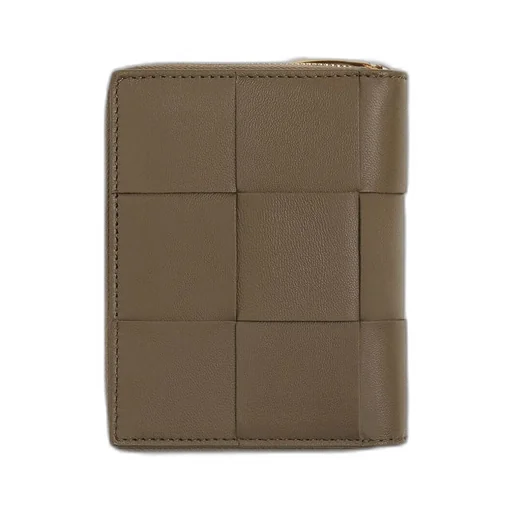 Small Cassette Compact Zip Around Wallet