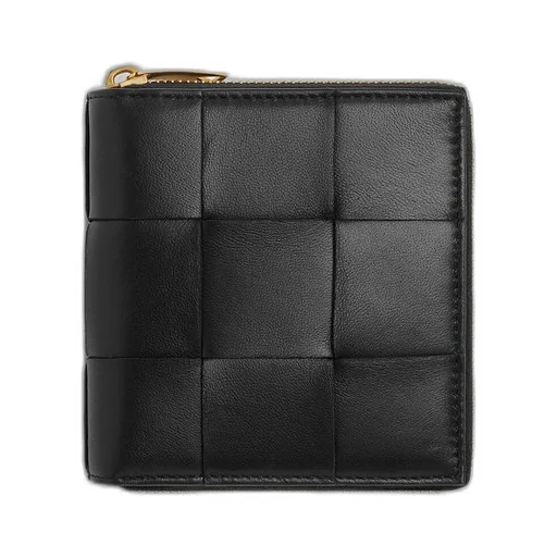 Small Cassette Compact Zip Around Wallet