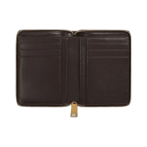 Compact Cassette Zip Around Wallet