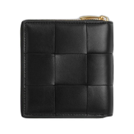 Small Cassette Compact Zip Around Wallet