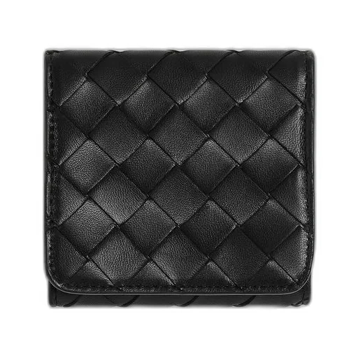 Intrecciato Compact Tri-Fold Wallet