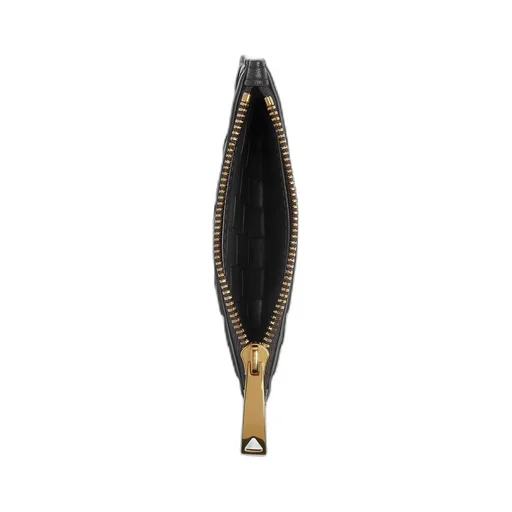 Intrecciato Zipped Card Case