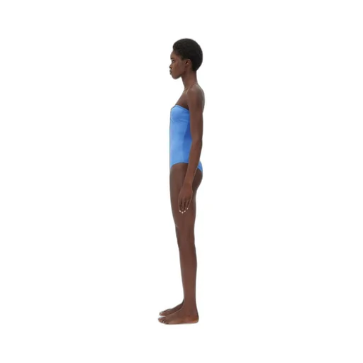 Stretch Nylon Swimsuit With Knot Ring