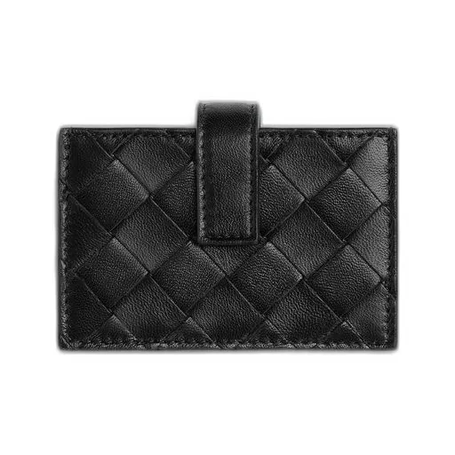 Intrecciato Accordion Card Holder