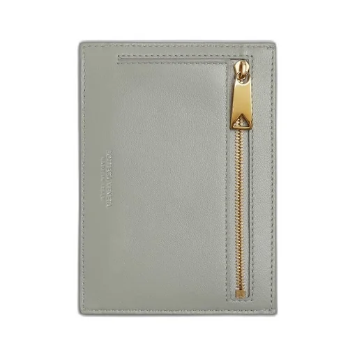 Intrecciato Card Case with Coin Case