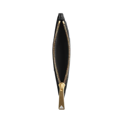 Intrecciato Zippered Card Case
