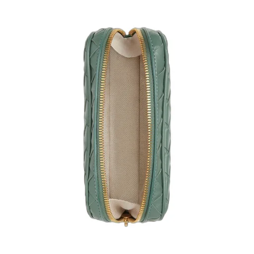 Small Intrecciato Zippered Pouch