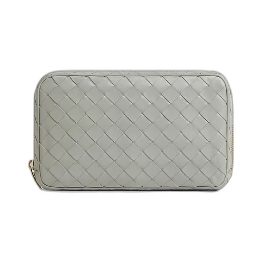 Medium Intrecciato Zippered Pouch