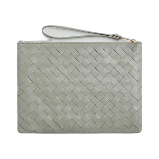 Medium Intrecciato Flat Pouch