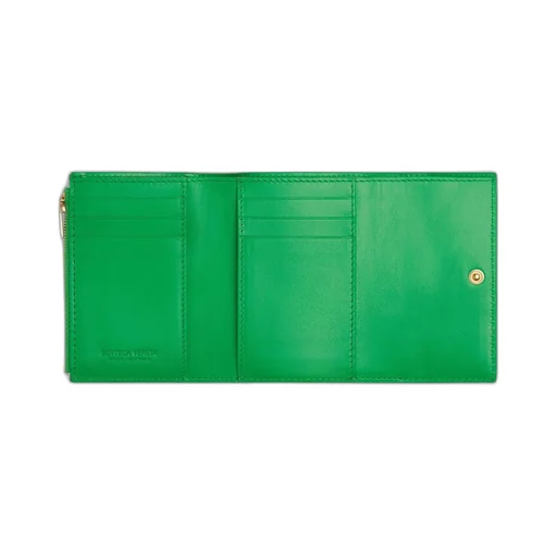 Cassette Tri-Fold Zip Wallet