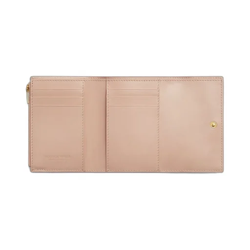 Cassette Tri-Fold Zip Wallet
