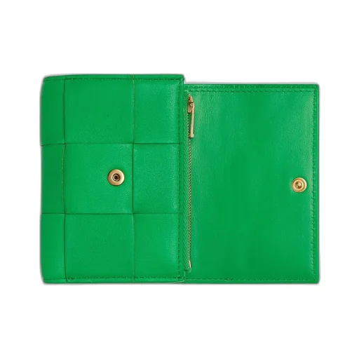 Cassette Tri-Fold Zip Wallet