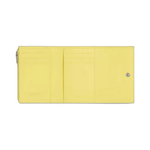 Cassette Tri-Fold Zip Wallet