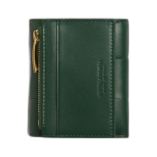 Cassette Tri-Fold Wallet With Detachable Card Case