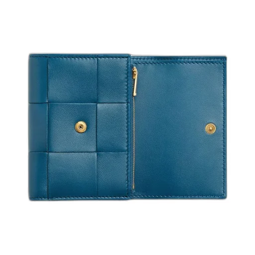 Cassette Tri-Fold Zip Wallet