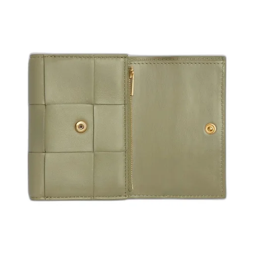 Cassette Tri-Fold Zip Wallet