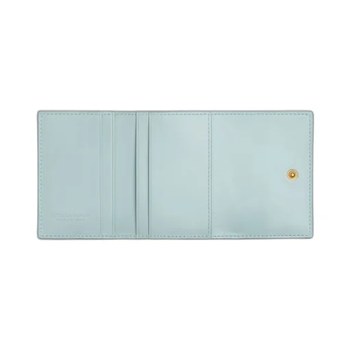 Cassette Tri-Fold Wallet With Detachable Card Case