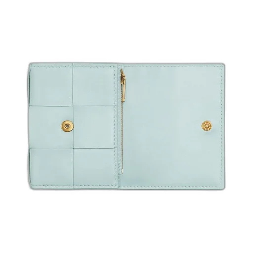 Small Cassette Tri-Fold Zip Wallet